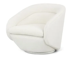 HUDSON - Swivel fabric armchair with armrests _ JOSÉ LEITE DE CASTRO